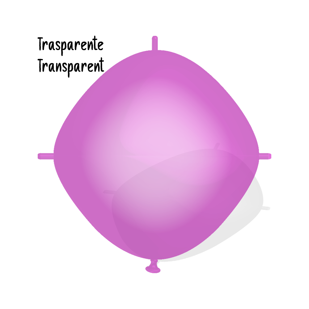 Rifco / BWS 24" Squareloon Crystal Balloons