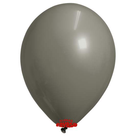 Globos Payaso / Unique 12" Grey Decorator Balloon
