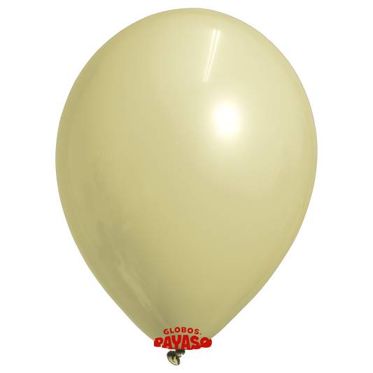Globos Payaso / Unique 12" Ivory Decorator Balloon