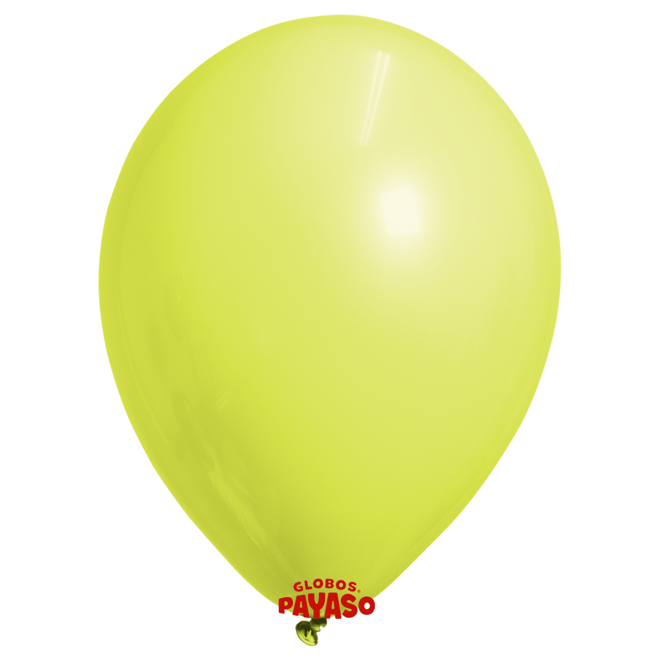 Globos Payaso / Unique 12" Yellow Pastel Balloon