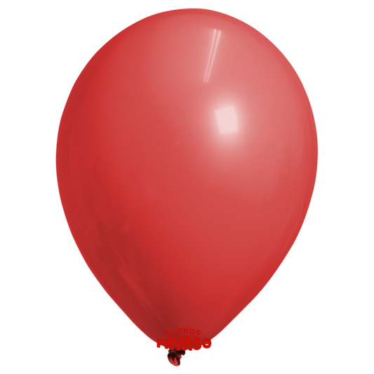 Globos Payaso / Unique 24" Red Pastel Balloon