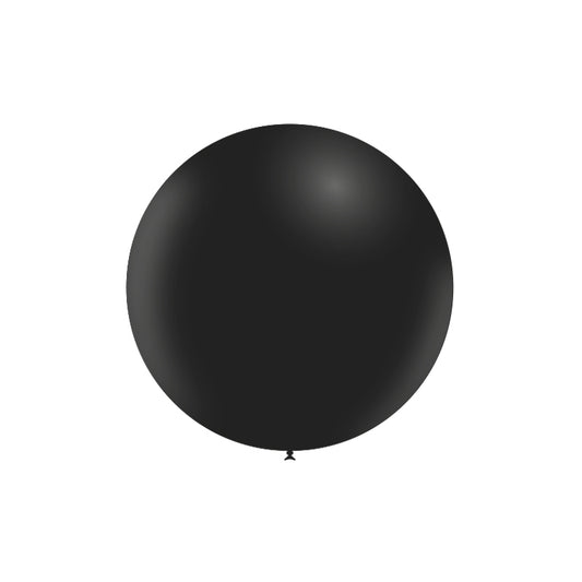 Balloonia 36" Black Standard 1 PCS Balloon