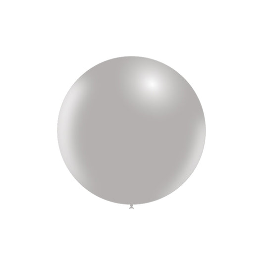 Balloonia 36" Gray Standard 1 PCS Balloon