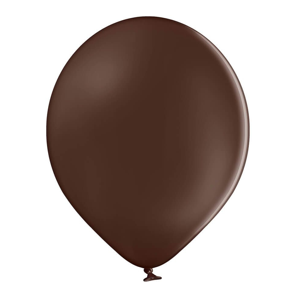 Belbal 14" Cocoa Brown Pastel 25 PCS Balloons