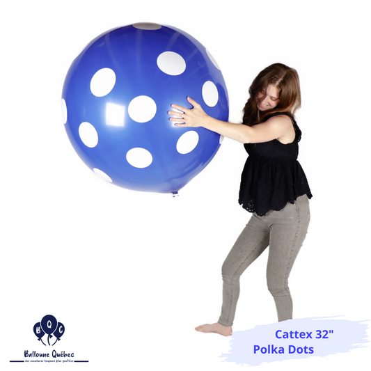 Cattex 32" Polka Dots Balloon