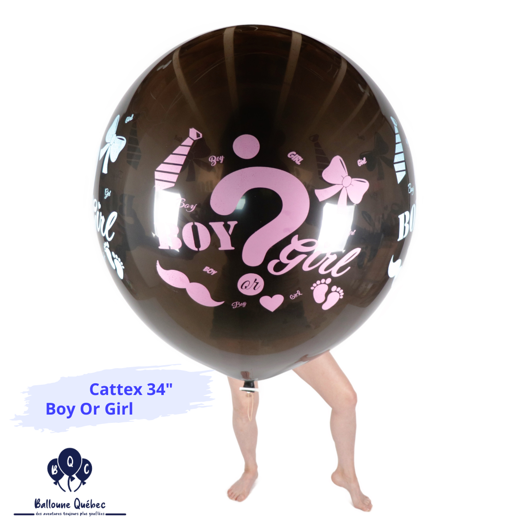 Cattex 34" Boy Or Girl Ballon