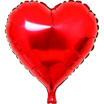 Globos Heart 18" Foil Aluminium Balloon
