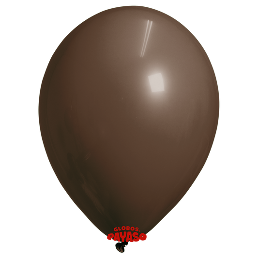 Globos Payaso / Unique 12" Chocolat Décorateur Ballon