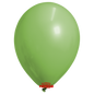 Globos Payaso / Unique 5" Dark Green Pastel 100 PCS Balloons