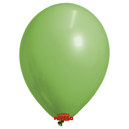 Globos Payaso / Unique 36" Dark Green Pastel 6 PCS Per Bag Balloons