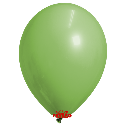Globos Payaso / Unique 12" Dark Green Pastel Balloon