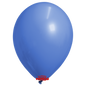 Globos Payaso / Unique 36" Bleu Foncé Pastel 1 PCS Ballon