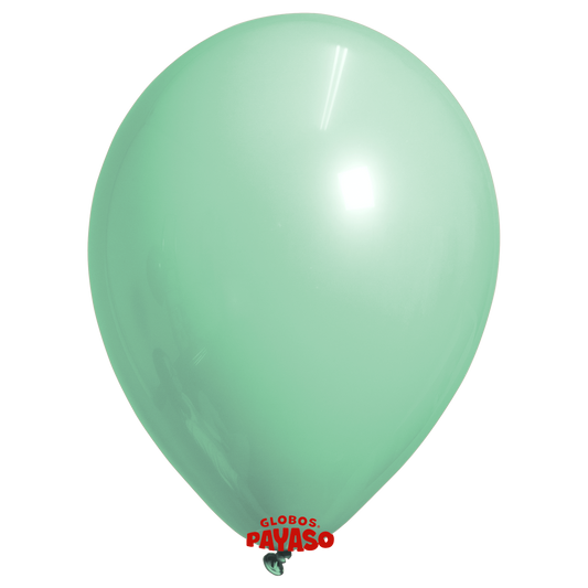 Globos Payaso / Unique 24" Light Green Pastel 10 PCS Per Bag Balloons