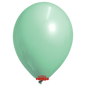 Globos Payaso / Unique 36" Light Green Pastel 6 PCS Per Bag Balloons