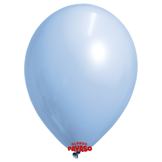 Globos Payaso / Unique 12" Light Blue Pastel Balloon