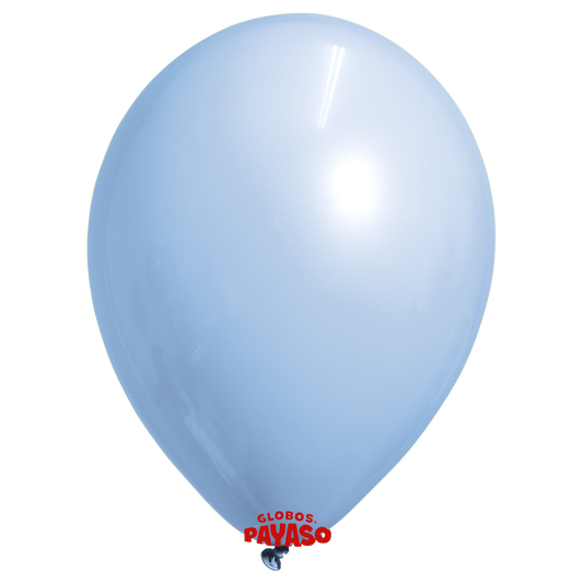 Globos Payaso / Unique 36" Light Blue Pastel 6 PCS Per Bag Balloons