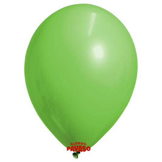 Globos Payaso / Unique 36" Lime Green Decorator 6 PCS Per Bag Balloons