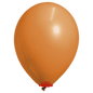 Globos Payaso / Unique 5" Orange Pastel 100 PCS Balloons