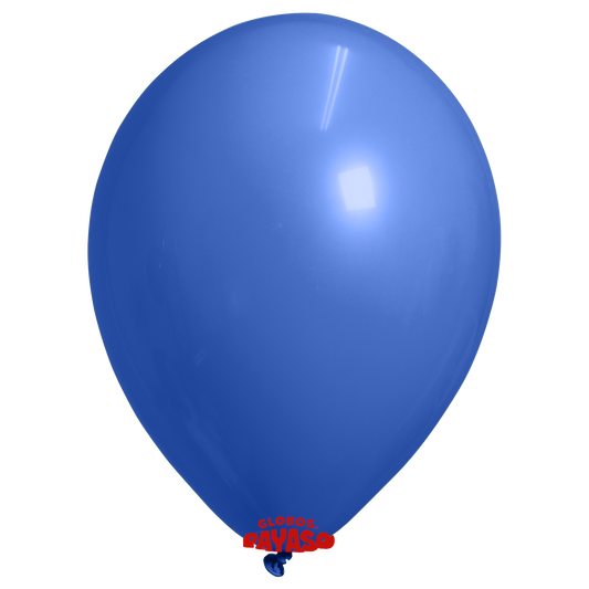 Globos Payaso / Unique 24" Royal Blue Decorator 10 PCS Per Bag Balloons