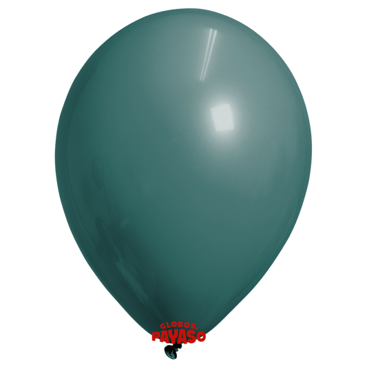 Globos Payaso / Unique 5" Teal Green Decorator Balloon