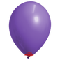 Globos Payaso / Unique 5" Violet  Decorator 100 PCS Ballons