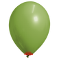 Globos Payaso / Unique 5" Kiwi Décorateur 100 PCS Ballons