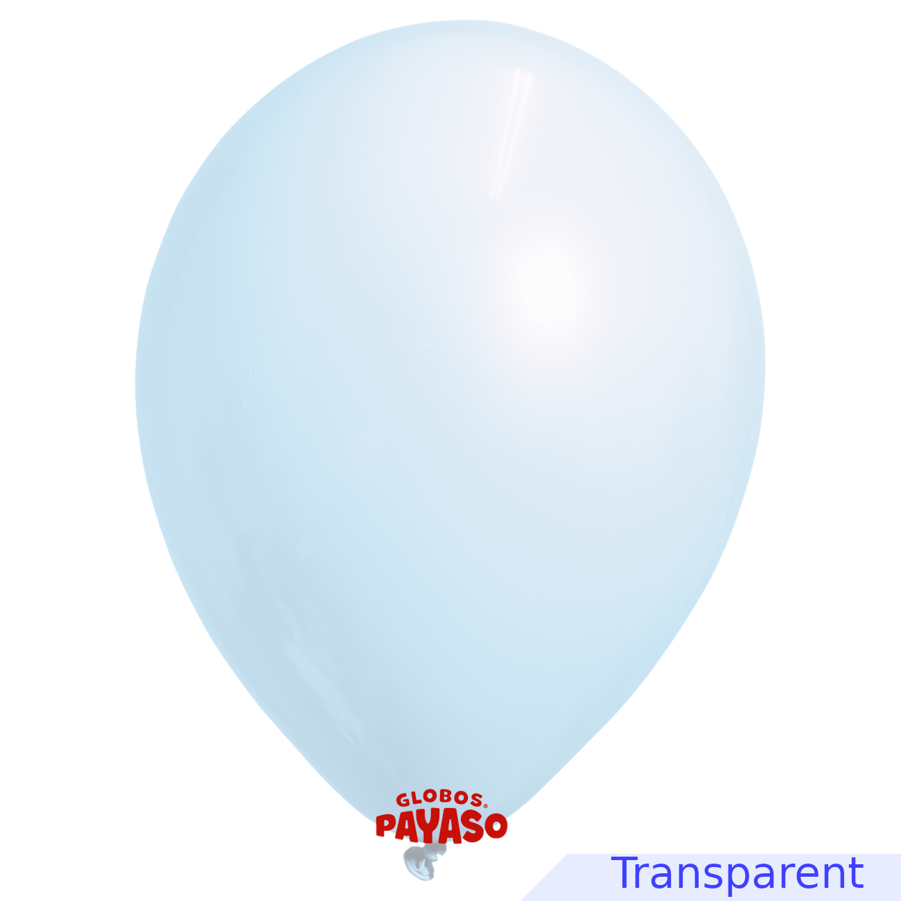 Globos Payaso / Unique 12" Blue Soap Bubble Balloon
