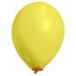 Globos Payaso / Unique 12" Jaune Foncé Décorateur 25 PCS Ballon