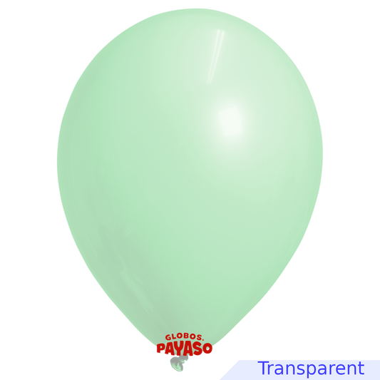 Globos Payaso / Unique 12" Green Soap Bubble Balloon