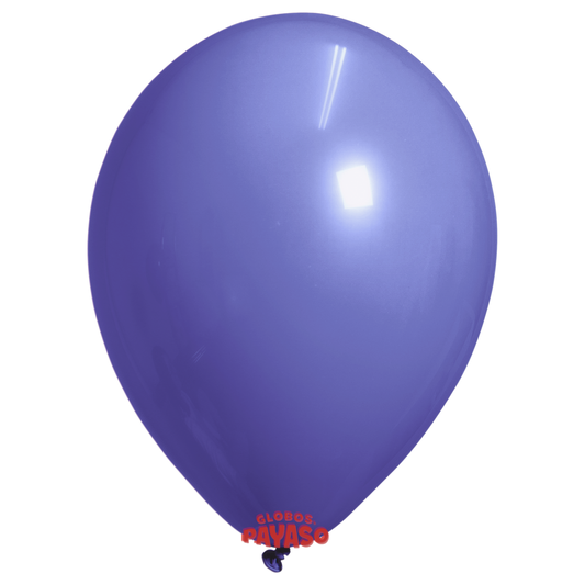 Globos Payaso / Unique 12" Indigo Pourpre Decorator Balloon