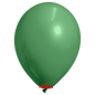 Globos Payaso / Unique 5" Jade Green Decorator 100 PCS Balloons