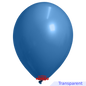 Globos Payaso / Unique 5" Blue Marine Translucide Décorateur 100 PCS Ballons