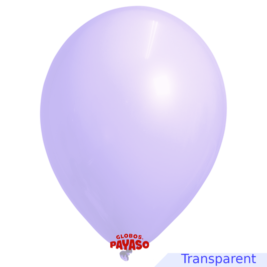 Globos Payaso / Unique 12" Purple Soap Bubble Balloon