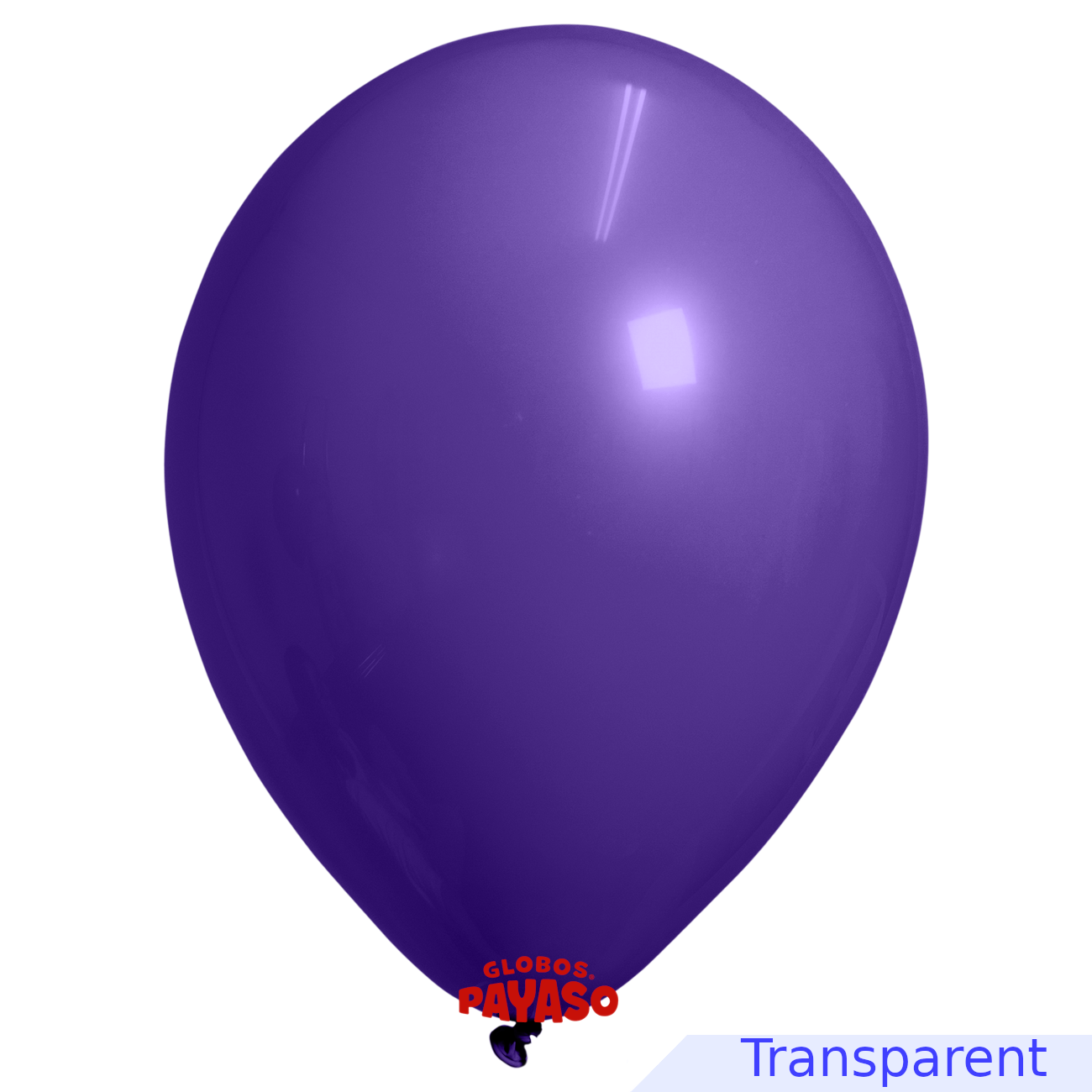 Globos Payaso / Unique 36" Purple Translucid Decorator 6 PCS Per Bag Balloons