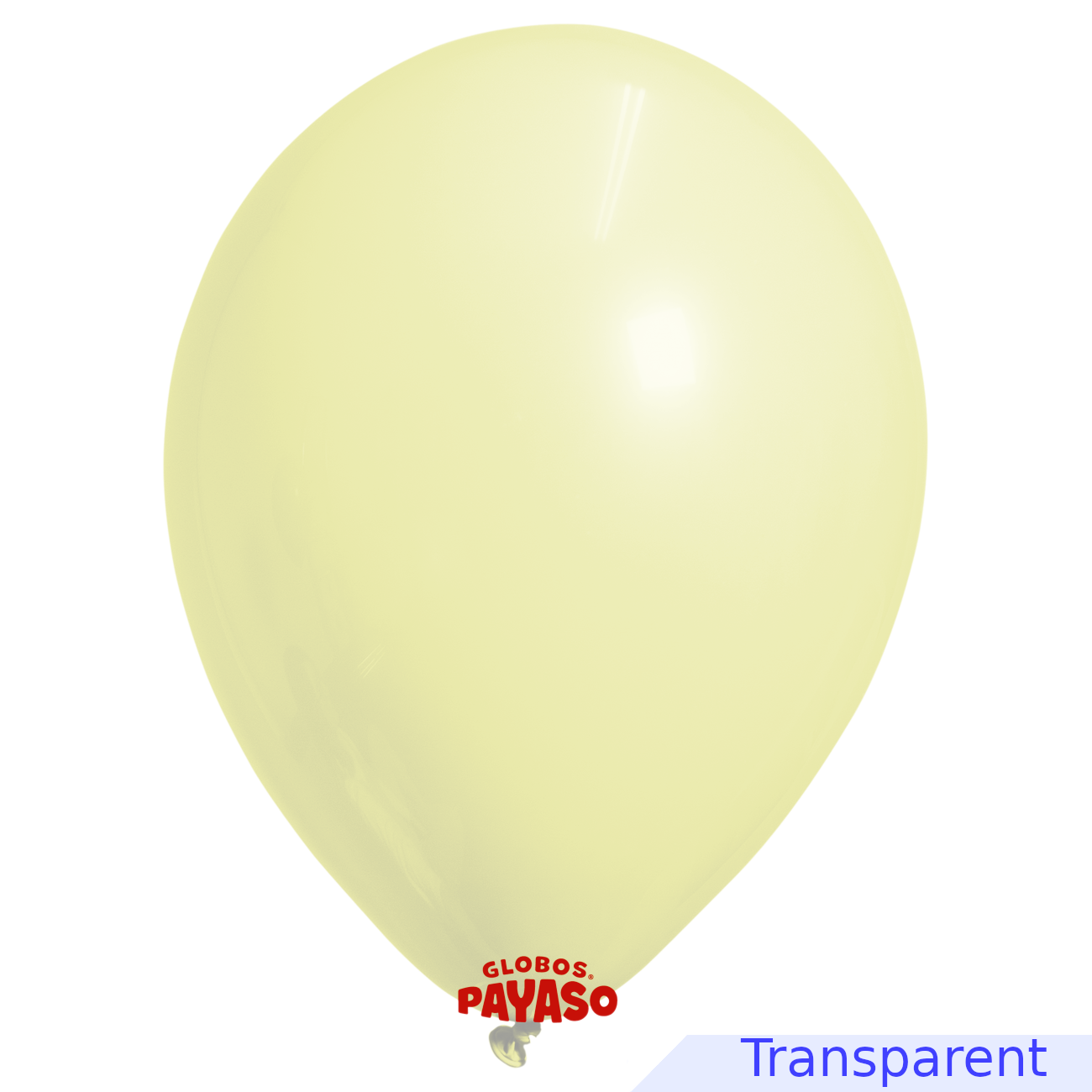 Globos Payaso / Unique 12" Yellow Soap Bubble Balloon