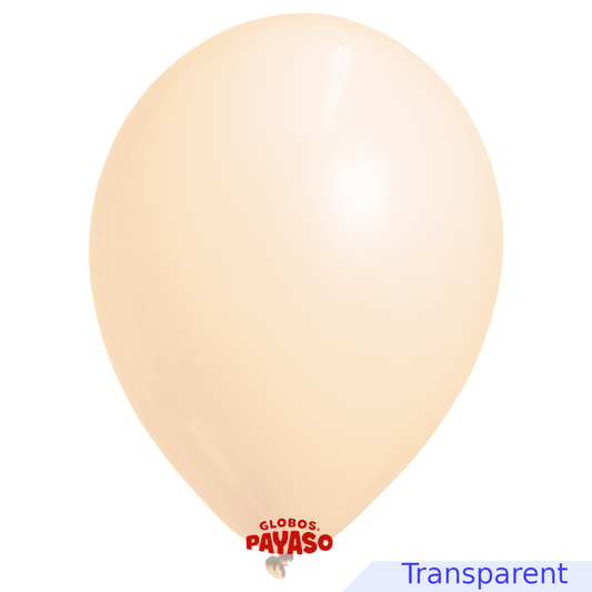 Globos Payaso / Unique 12" Orange Soap Bubble Balloon