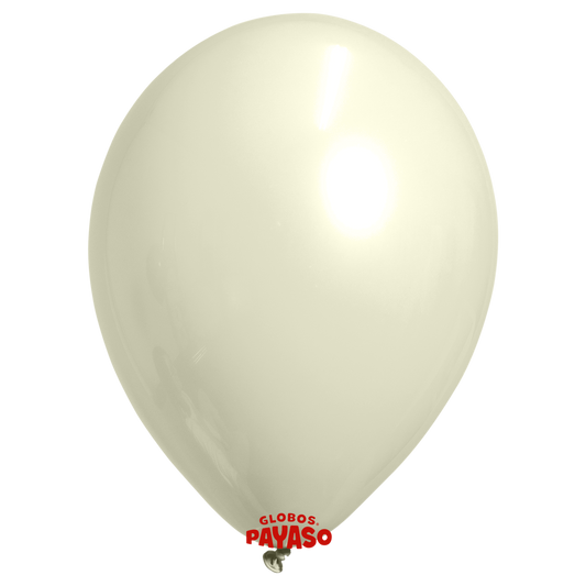 Globos Payaso / Unique 12" Vanilla Macaroon Balloon