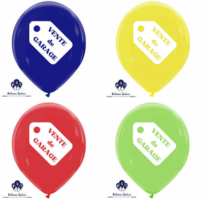 Belbal B120 14" Vente de Garage 20 PCS Balloons