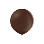 Belbal 24" Cocoa Brown Pastel 1 PCS Per Bag Balloons + 1 Closing Clip