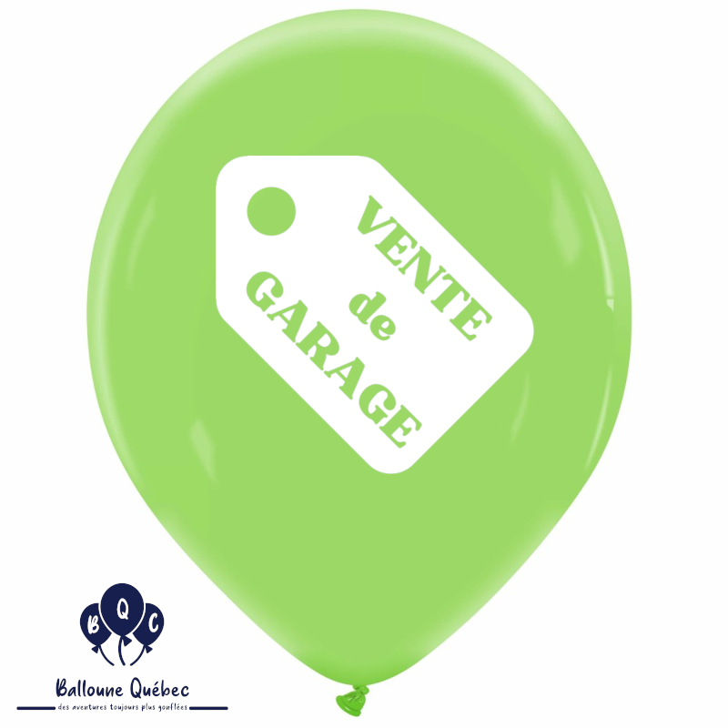 Belbal B120 14" Vente de Garage 20 PCS Ballons