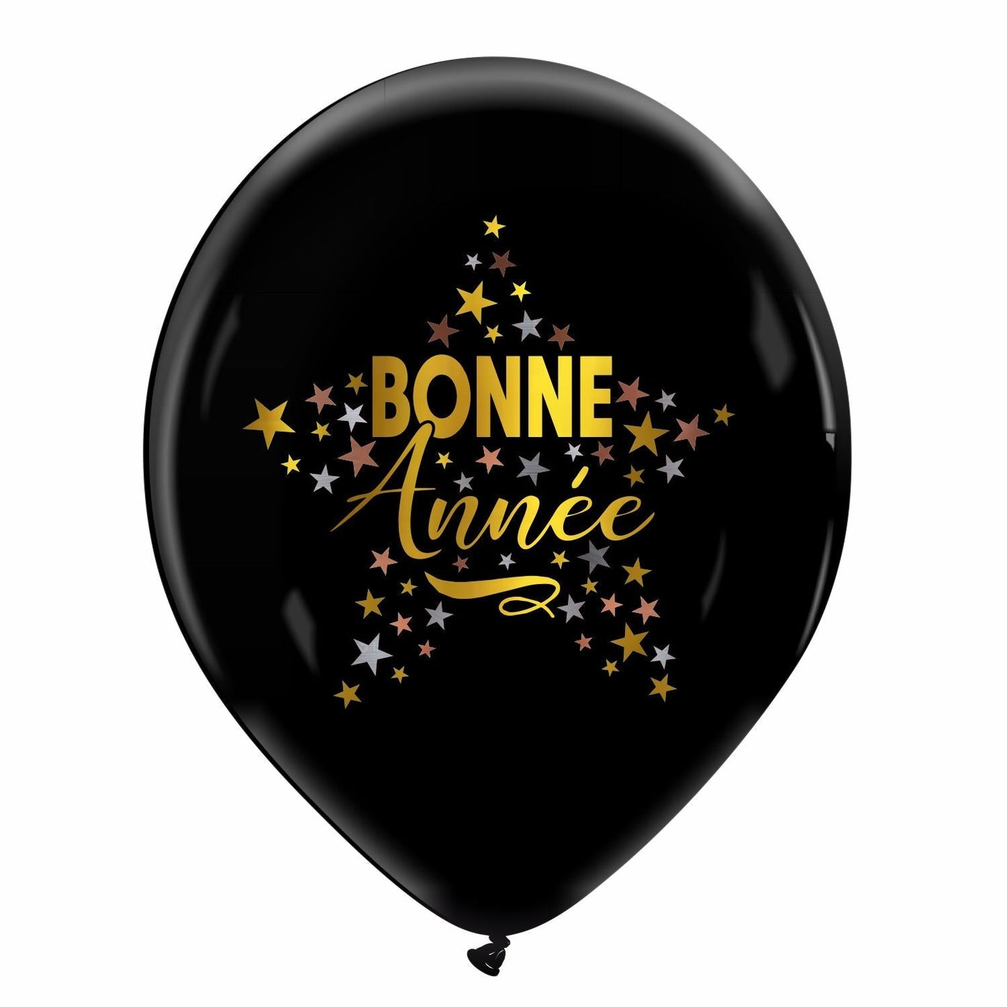 Cattex 12" Bonne Année Étoiles Premium 20 PCS Ballons