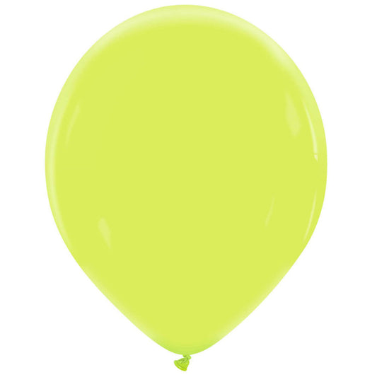 Cattex 14" Apple Green Premium 25 PCS Per Bag Balloons