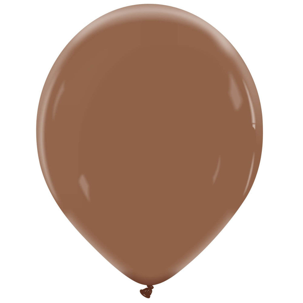 Cattex 14" Chocolate Premium 25 PCS Balloons