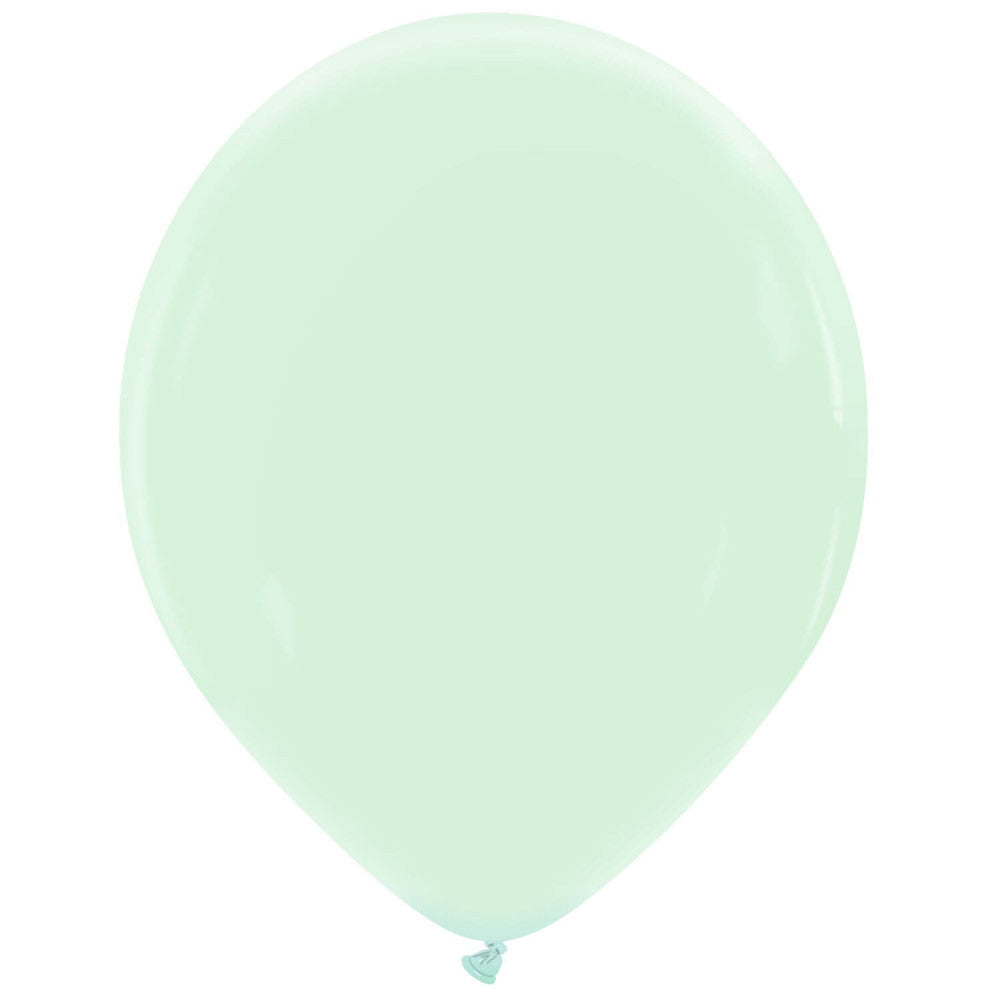 Cattex 14" Mint Cream Premium 25 PCS Balloons