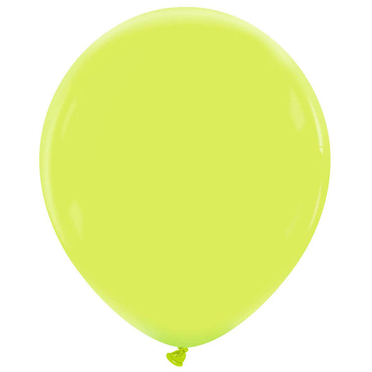 Cattex 18" Apple Green Premium 25 PCS Per Bag Balloons