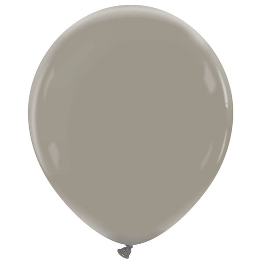 Cattex 18" Lead Grey Premium 25 PCS Per Bag Balloons