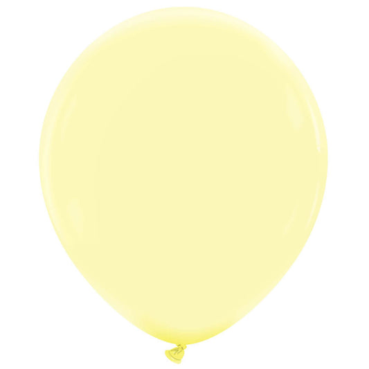 Cattex 18" Lemon Cream Premium 1 PCS Balloons