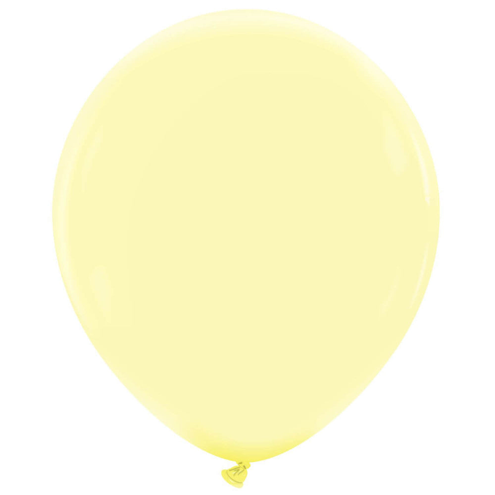 Cattex 18" Lemon Cream Premium 1 PCS Balloons