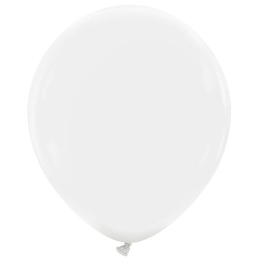 Cattex 18" Blanc comme neige Premium 1 PCS Ballons