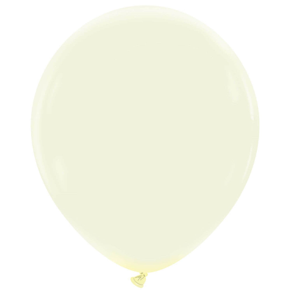 Cattex 18" Vanilla Premium 25 PCS Per Bag Balloons